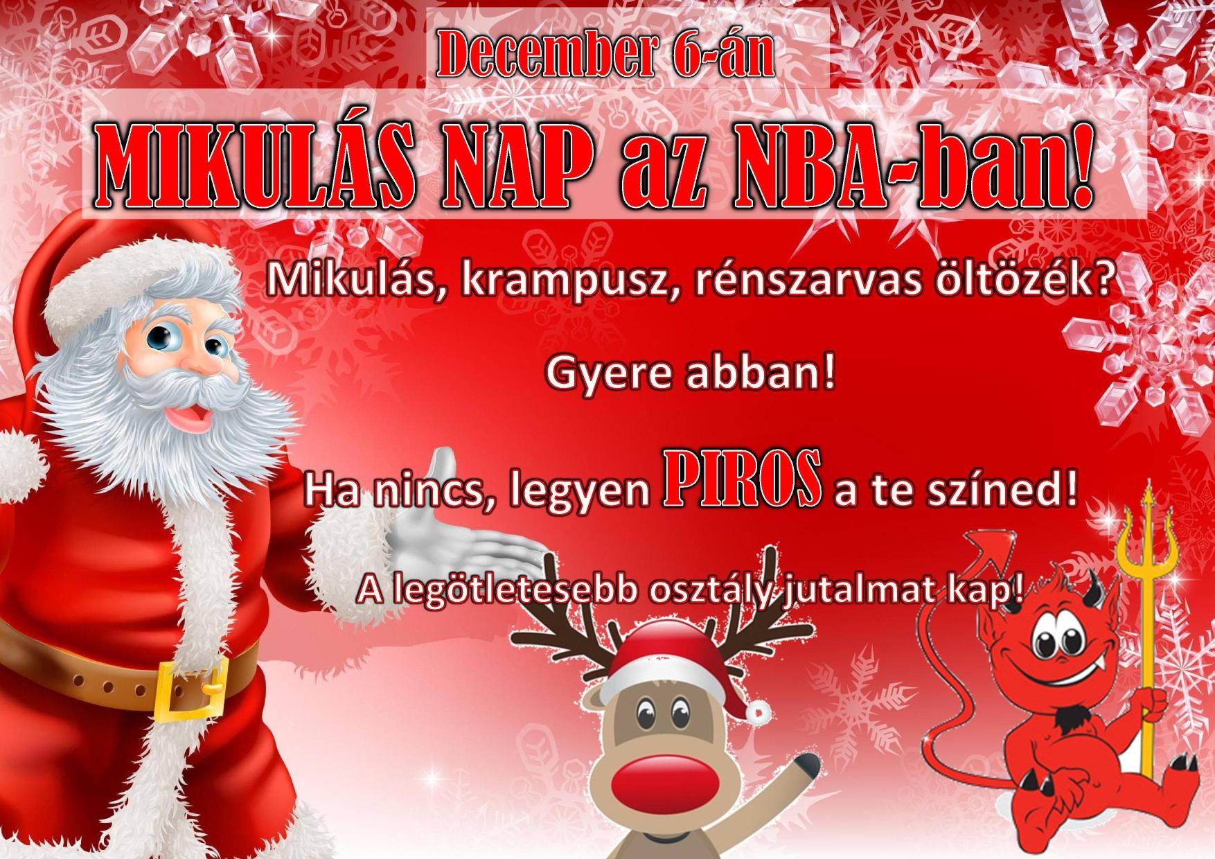 MIKULÁS nap plakát 2019