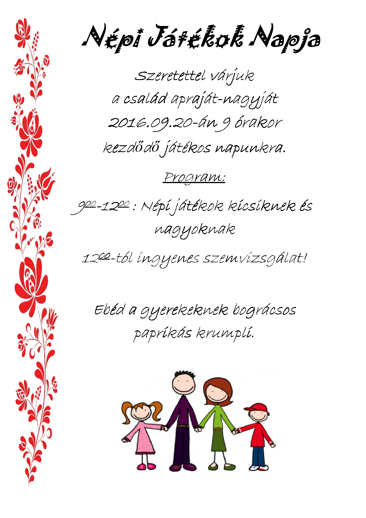 Népi Játékok Napja