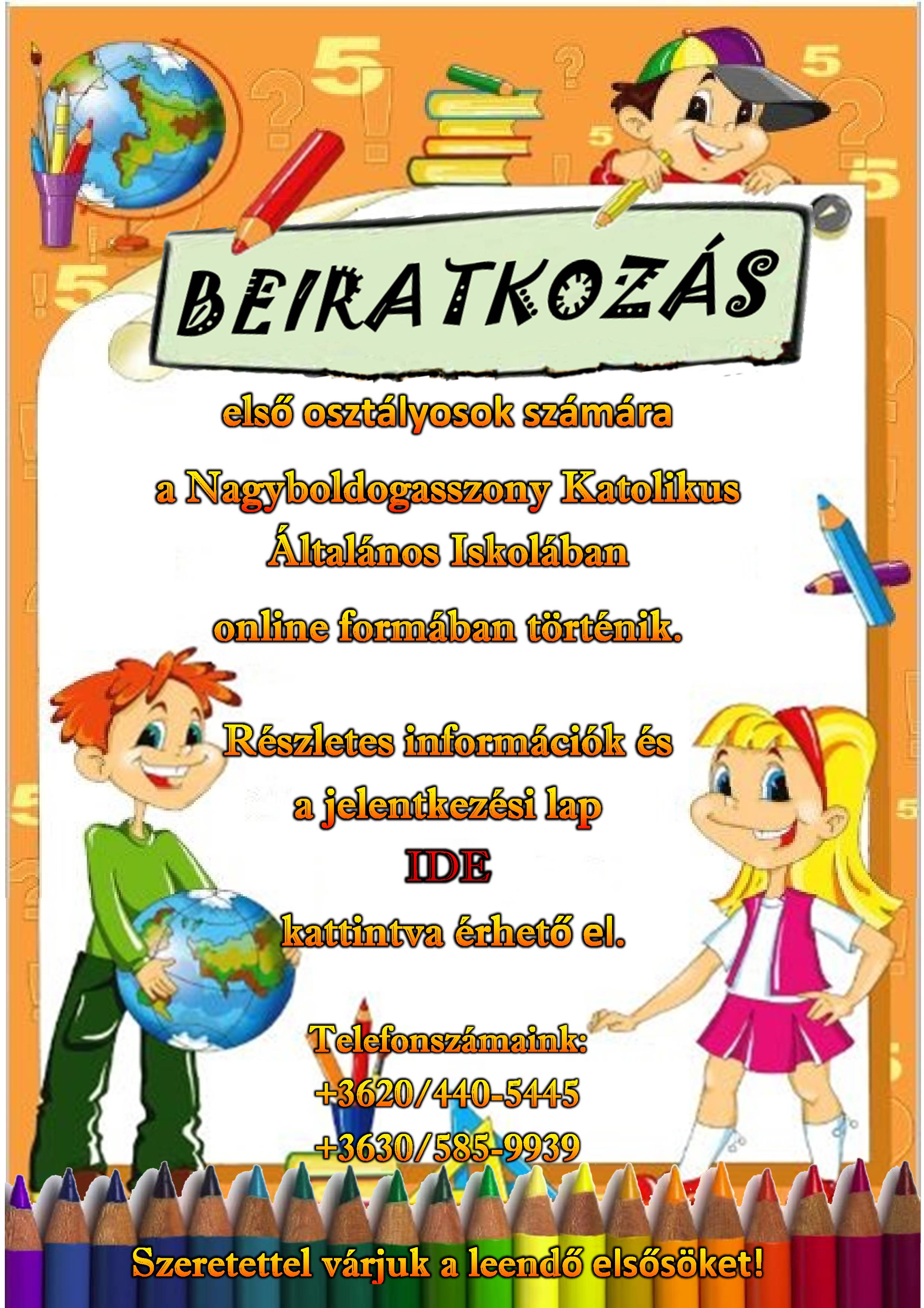 beiratkozás plakát weblapra 2020