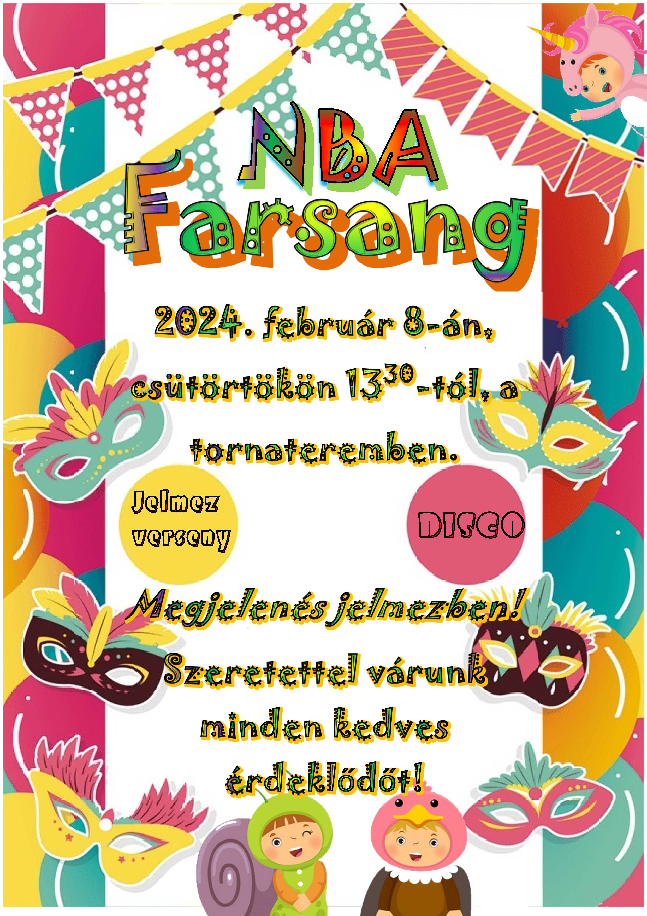 farsang 2024 plakát