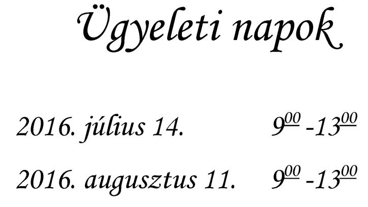ugyelet2016u