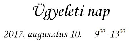 ugyelet2017