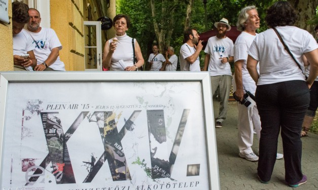 Megnyílt a 25. Plein Air Nemzetközi Alkotótelep jubileumi kiállítása