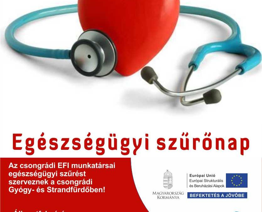 Egészségügyi szűrőnap a fürdőben