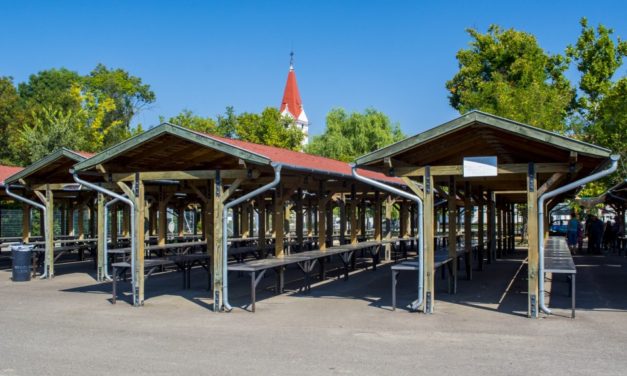 Egészségügyi szolgáltatás a piac bejáratánál