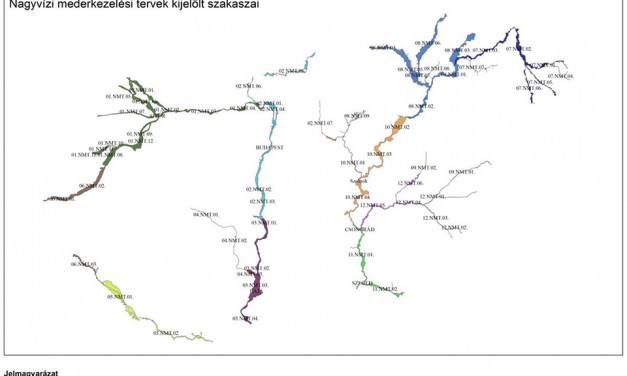 Nagyvízi mederkezelési tervek