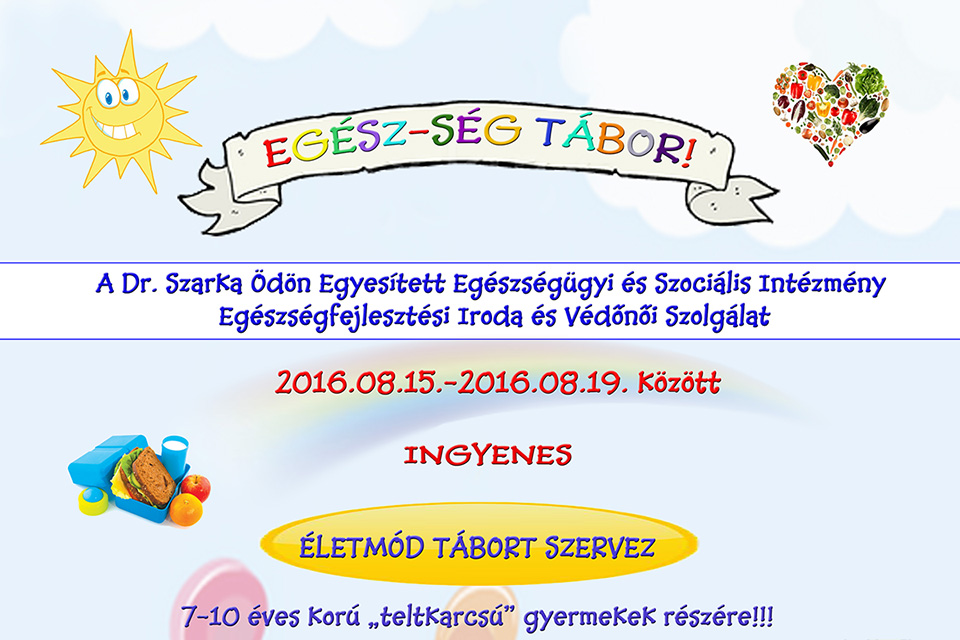 Egész-ség tábor