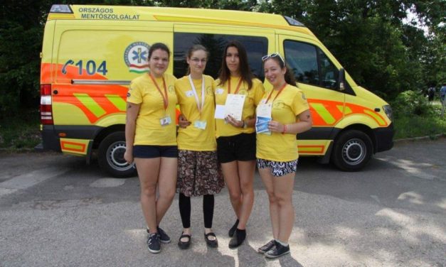 Országos siker elsősegélynyújtásból