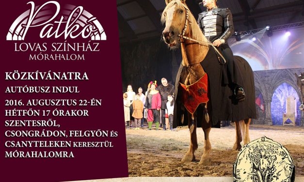 Autóbusz indul a Patkó Színházba