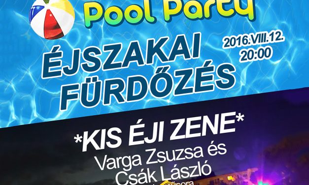 Ismét éjszakai fürdőzés