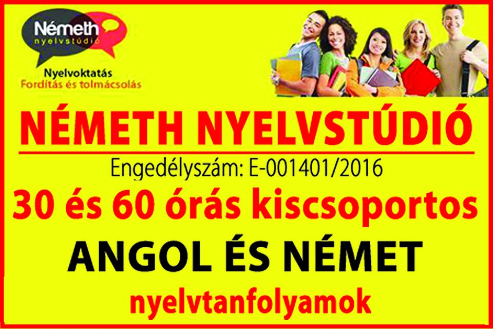 Angol és német tanfolyamok indulnak Csongrádon