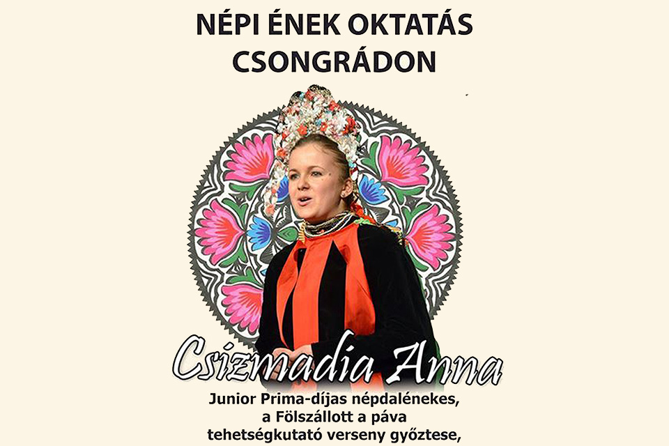 Népi ének oktatás Csongrádon