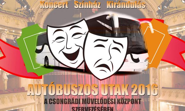 Színházról színházra – aktuális autóbuszos utak