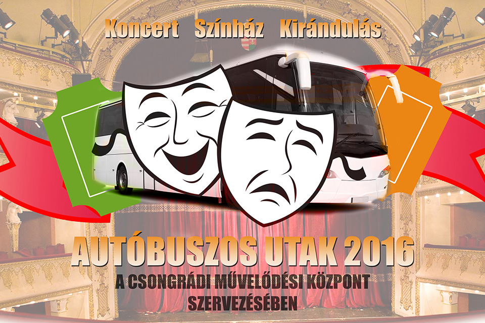 Színházról színházra – aktuális autóbuszos utak