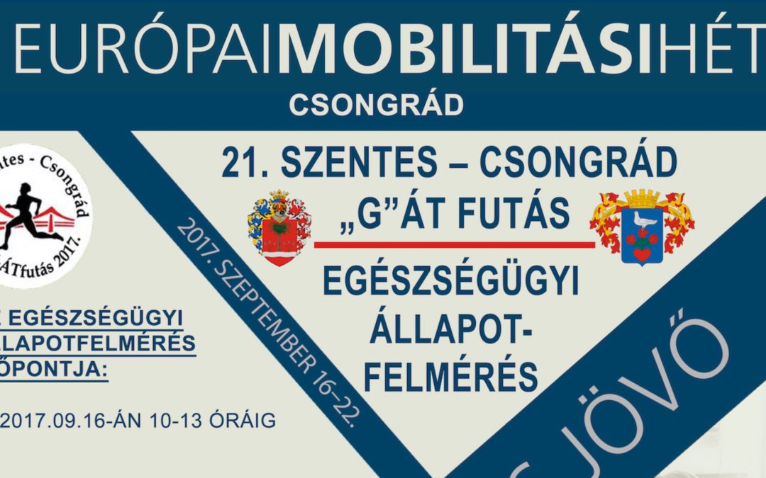 21. Szentes-Csongrád „G” át futás – Ingyenes egészségügyi állapotfelmérés