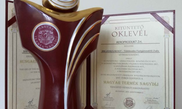 Csongrádi siker a Magyar Termék Nagydíj pályázaton!