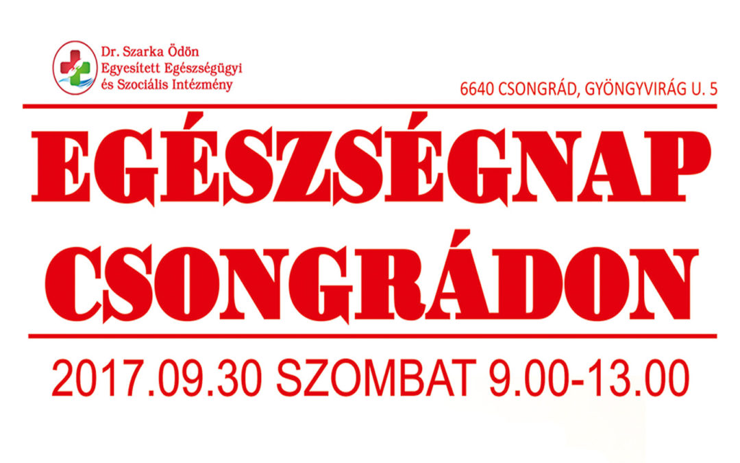 Egészségnap Csongrádon