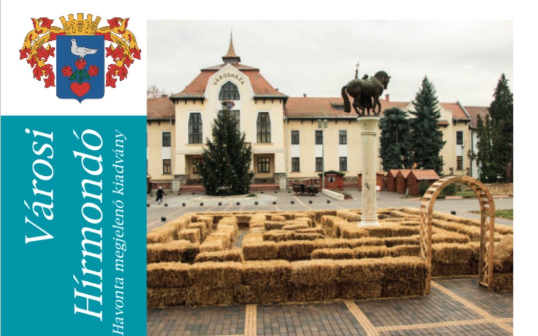 Megjelent a Városi Hírmondó legújabb száma