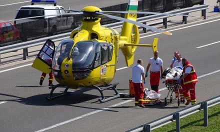 Imitált tömegbaleset az M43-ason