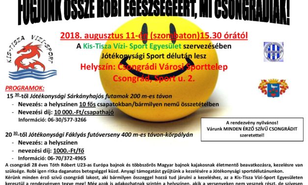 Összefogás Tóth Róbertért