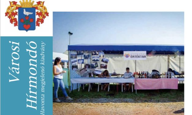 Megjelent a Városi Hírmondó legújabb száma
