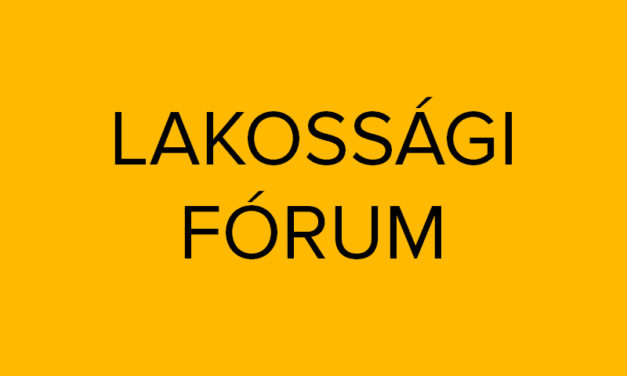 Meghívó Dr. Somogyi Árpád és Nagypál Sándor lakossági fórumára