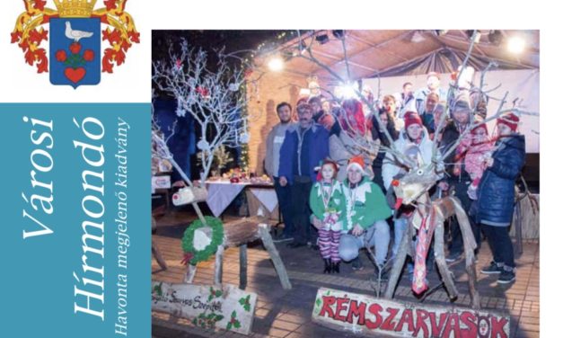 Megjelent a Városi Hírmondó legújabb száma