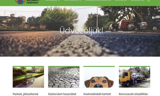 Elindult a Közterület-felügyelet önálló honlapja