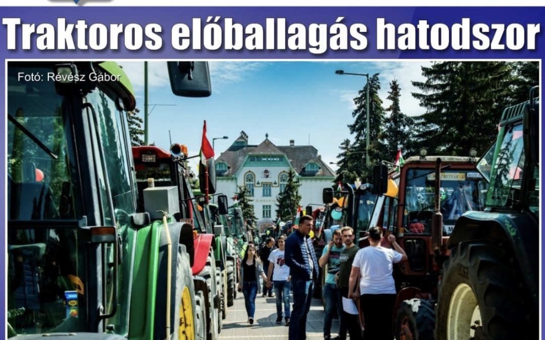 Megtekinthető a Csongrádi Hírek legújabb, május 10-én megjelenő (204.) száma