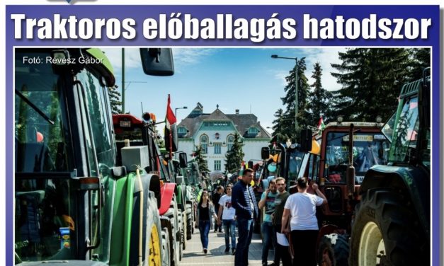 Megtekinthető a Csongrádi Hírek legújabb, május 10-én megjelenő (204.) száma