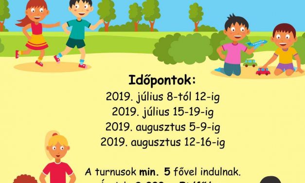 Nyári táborok a Bökényi Közösségi Házban