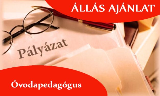 Csongrádi Óvodák Igazgatósága tagintézményei pályázatot hirdet   3 fő Óvodapedagógus  munkakör betöltésére