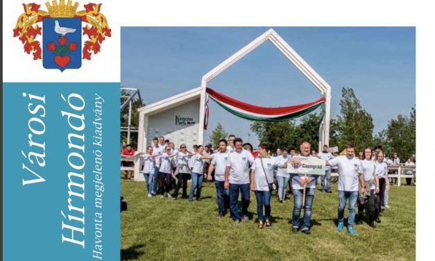 Megjelent a Városi Hírmondó legújabb száma