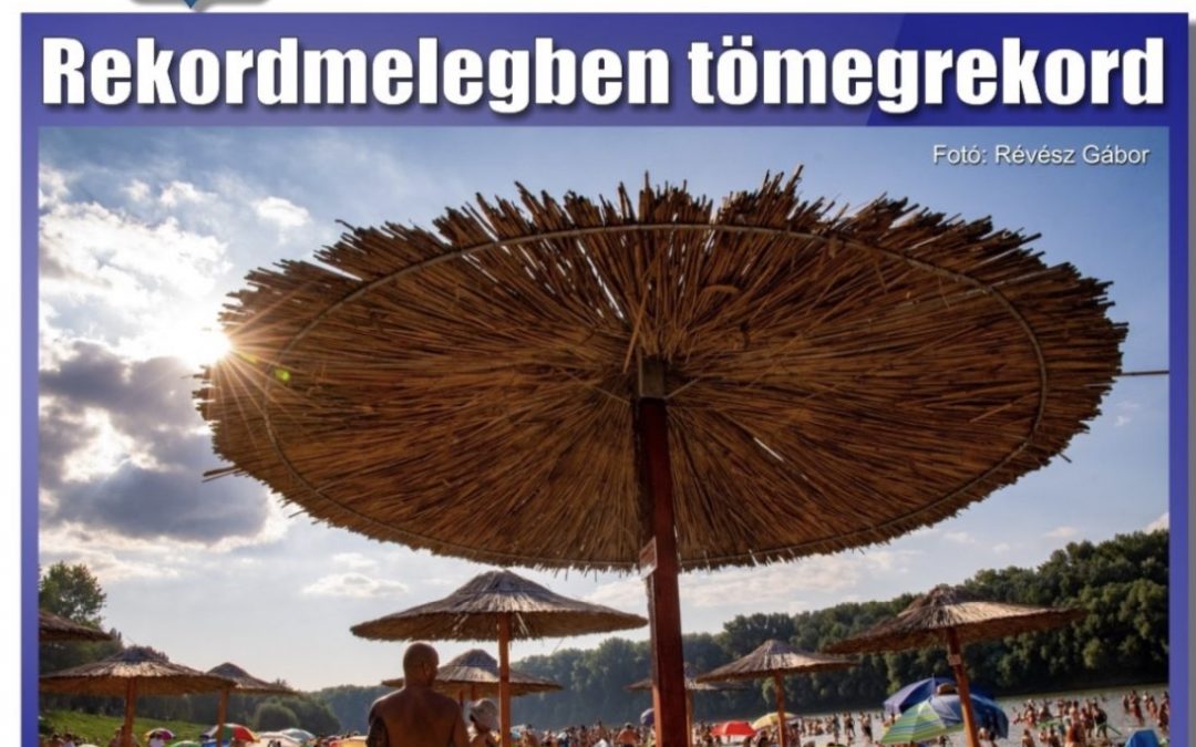 Megtekinthető a Csongrádi Hírek legújabb, augusztus 16-án megjelenő (210.) száma