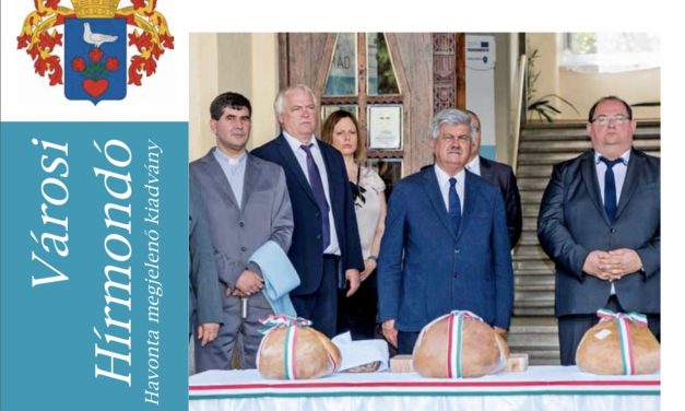 Megjelent a Városi Hírmondó legújabb száma