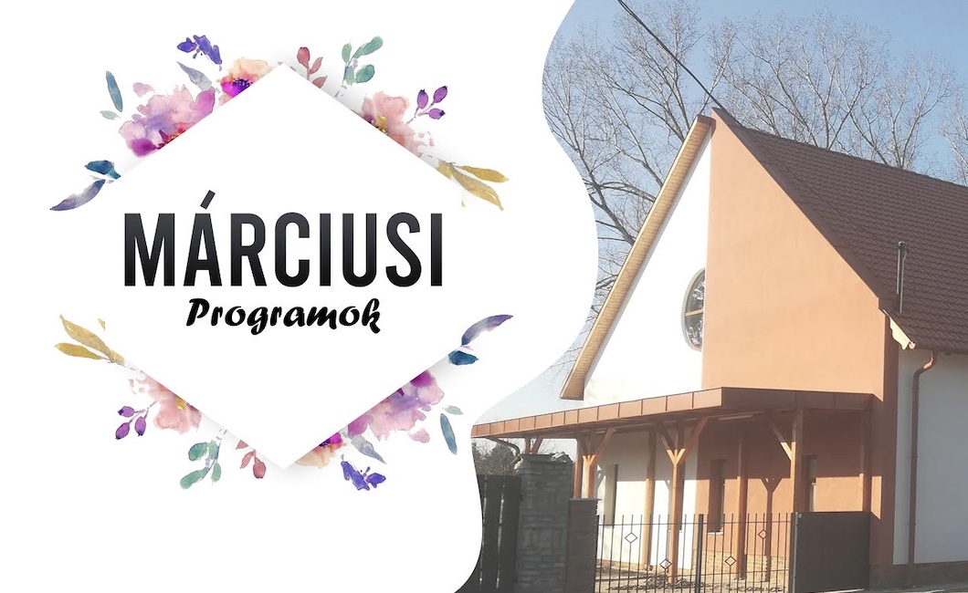 Márciusi programok a Bokrosi Művelődési Ház és Könyvtárban