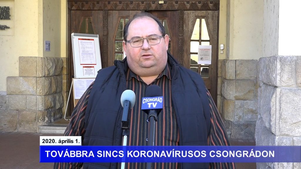 Bedő Tamás polgármester tájékoztatója a koronavírussal kapcsolatban – 2020.04.01.