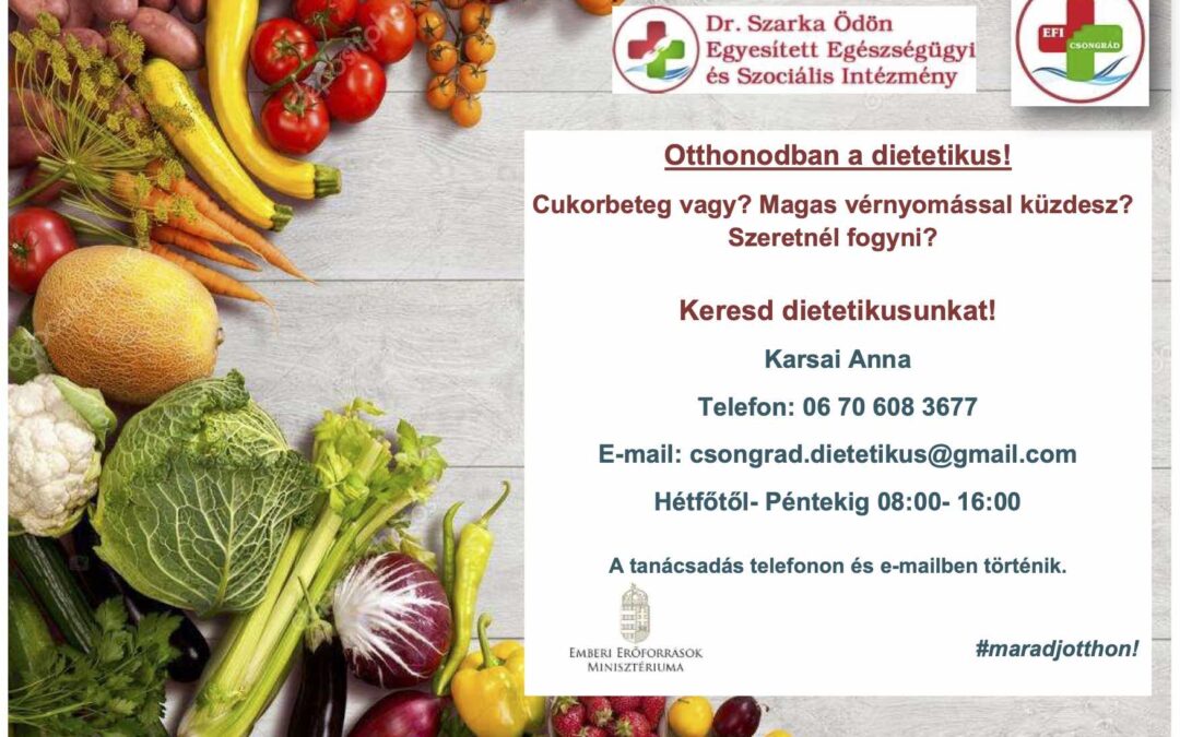 Otthoni dietetikai szolgáltatás