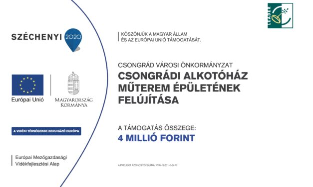 Alkotóház Műterem épületének felújítása