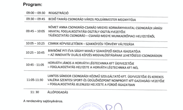 Foglalkoztatási Paktum Meghívó 2020.10.21.