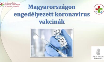 EFI lakossági tájékoztató – Magyarországon engedélyezett koronavírus vakcinák