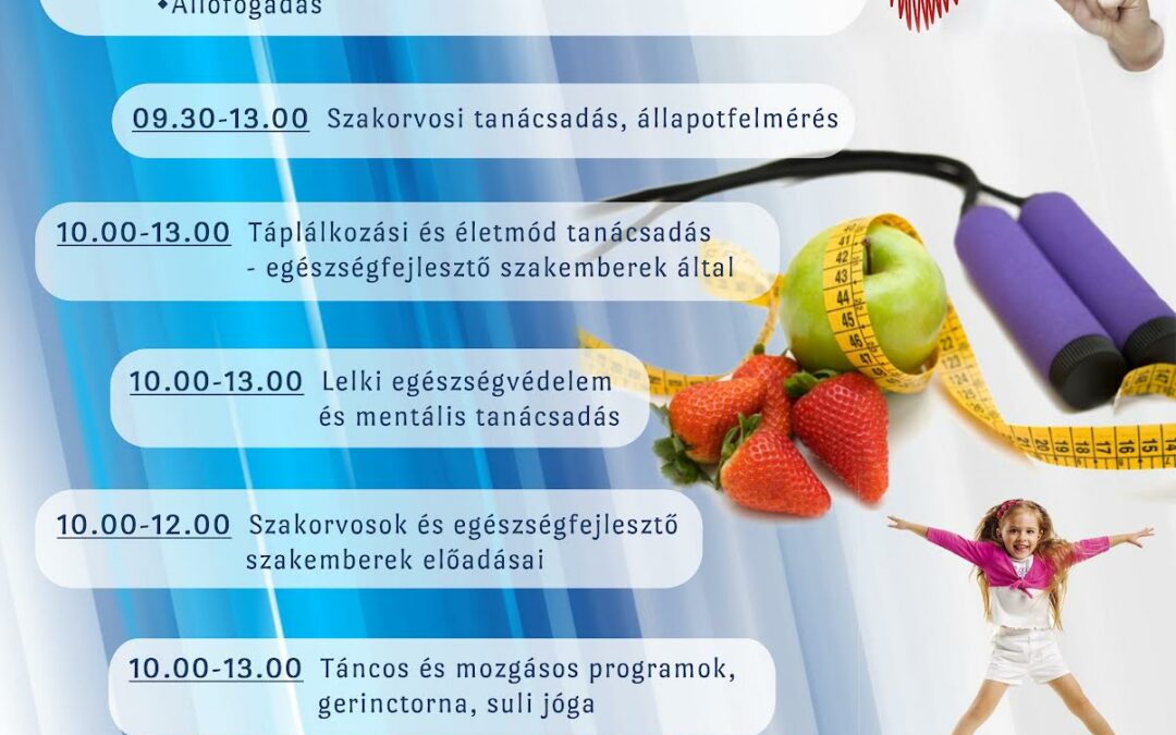 Ingyenes – Egészségnap az EFI szervezésében