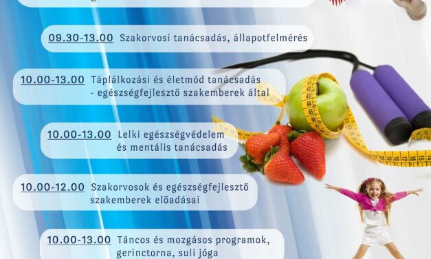 Ingyenes – Egészségnap az EFI szervezésében