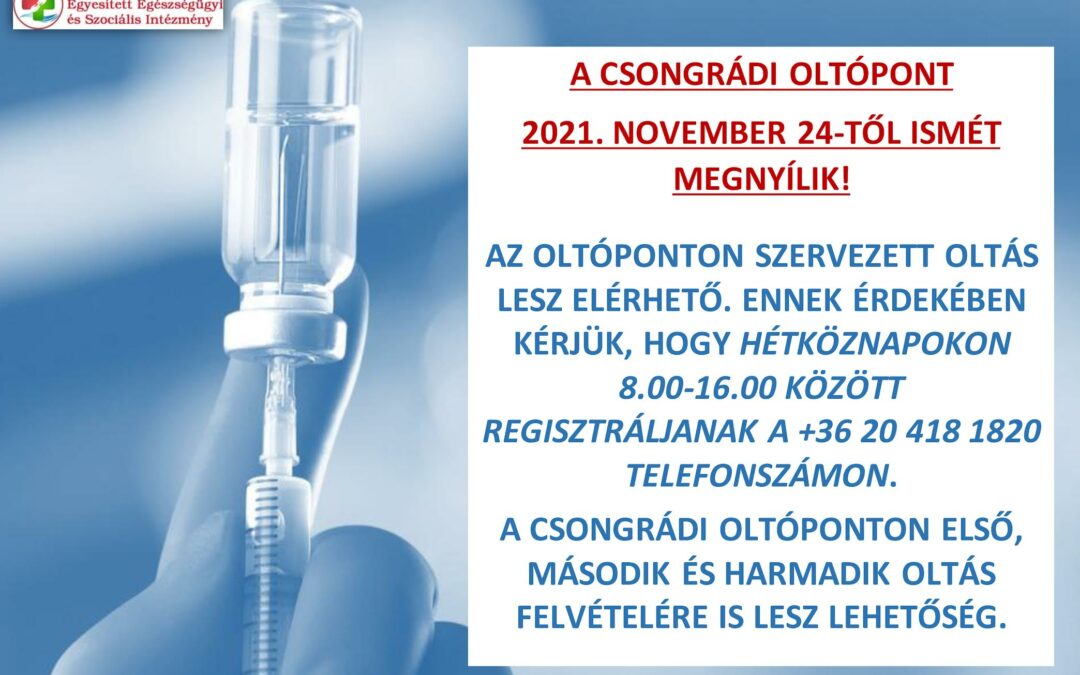 Oltópont megnyitás