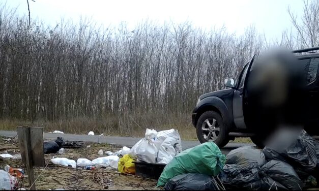 Illegális hulladéklerakás (videóval)