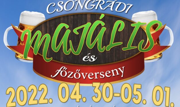 Majális és főzőverseny részletes program