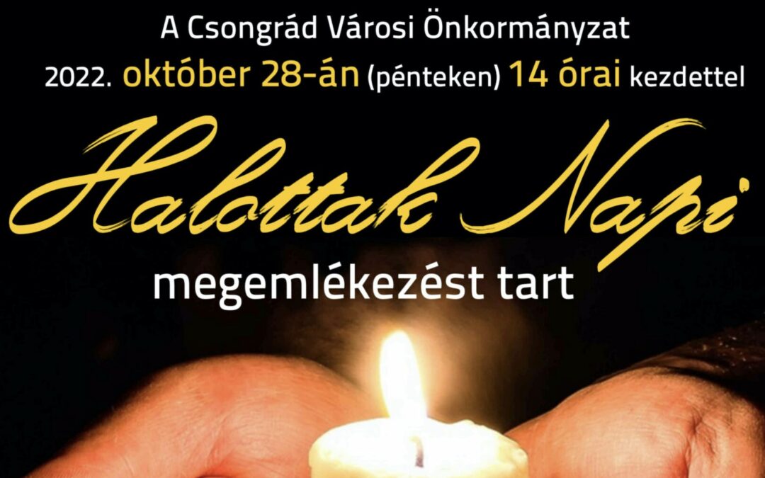 Halottak Napi Megemlékezés