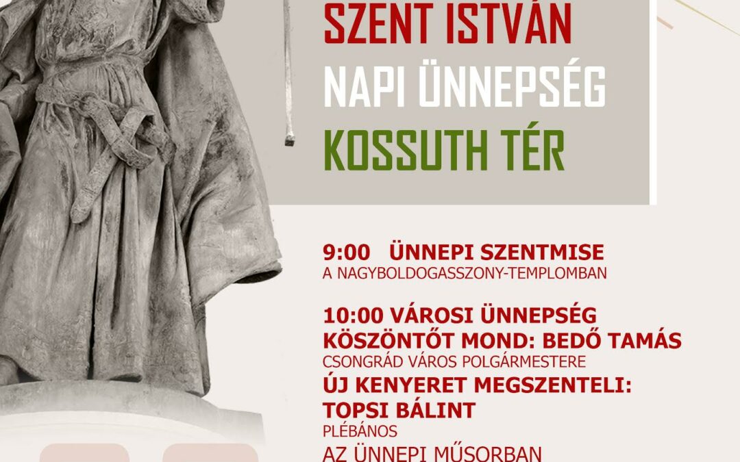 Augusztus 20-ai ünnepi testületi ülés