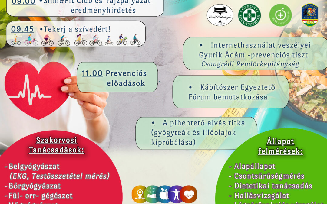 Egészségnap az EFI szervezésében – Tekerj a szívedért