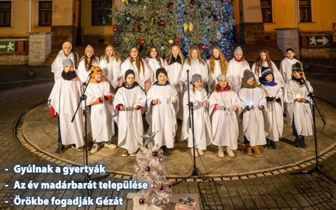 Megtekinthető a Csongrádi Hírek legújabb, december 20-án megjelenő 290. száma